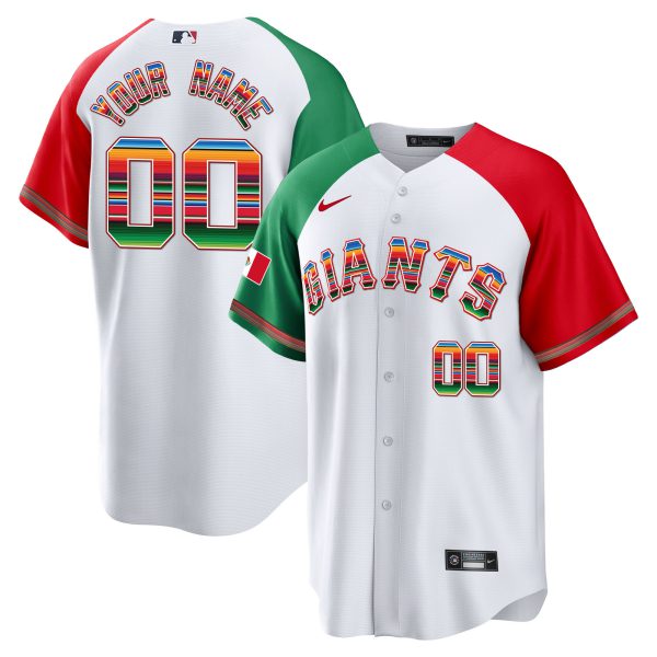 Giants Mexico Cool Base Limited Custom Jersey - All Stitched - Image 6