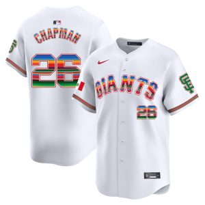 Matt Chapman San Francisco Giants Mexican White Jersey - All Stitched