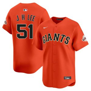 Jung Hoo Lee San Francisco Giants Orange Jersey - All Stitched