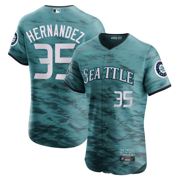 Men's Seattle Mariners 2023 All-Star Game Jersey - All Stitched - Image 3