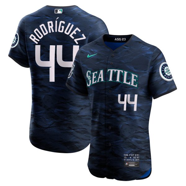 Men's Seattle Mariners 2023 All-Star Game Jersey - All Stitched - Image 9