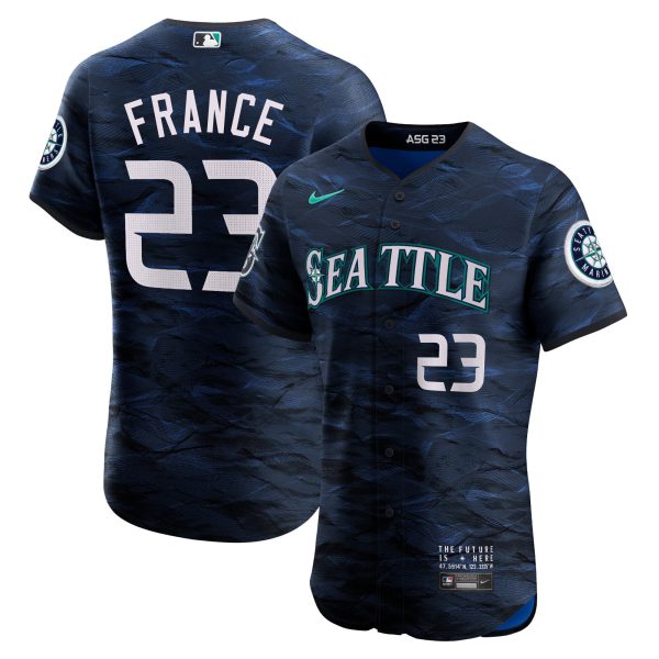 Men's Seattle Mariners 2023 All-Star Game Jersey - All Stitched - Image 10