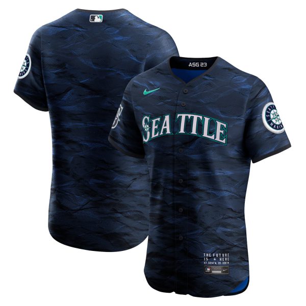 Men's Seattle Mariners 2023 All-Star Game Jersey - All Stitched - Image 16