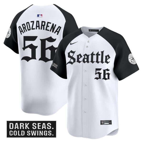 Men's Seattle Mariners 'Deep Sea Gothic Edition' Vapor Premier Limited Jersey - All Stitched - Image 26