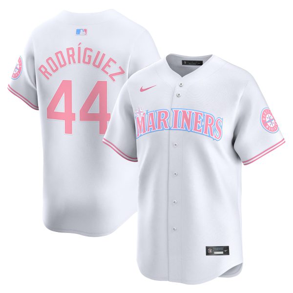 Unisex Seattle Mariners Bubblegum Pink Vapor Premier Limited Jersey - All Stitched - Image 46