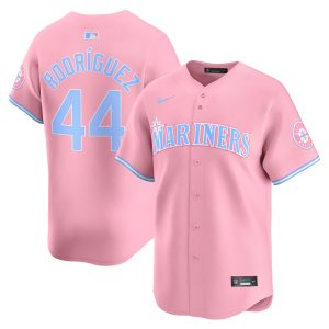 Unisex Seattle Mariners Bubblegum Pink Vapor Premier Limited Jersey - All Stitched