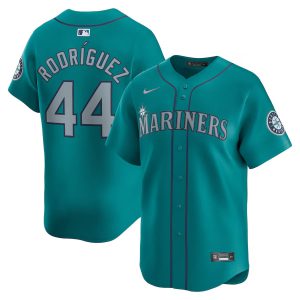 Julio Rodríguez Seattle Mariners Aqua Alternate Vapor Limited Jersey - All Stitched