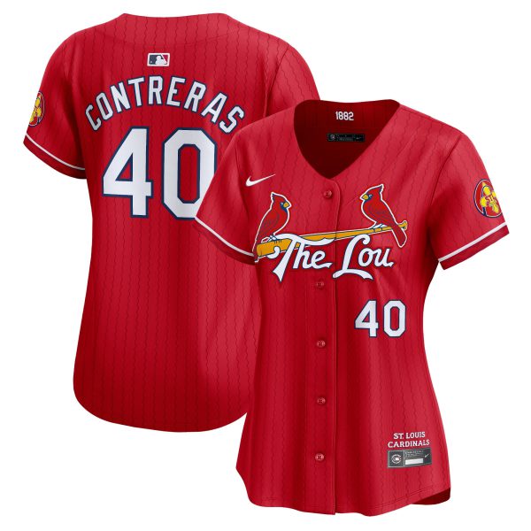 Women's St. Louis Cardinals Red 2024 City Connect Vapor Premier Limited Jersey - All Stitched - Image 3