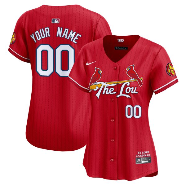 St. Louis Cardinals 2024 City Connect Vapor Premier Limited Custom Jersey - All Stitched - Image 8