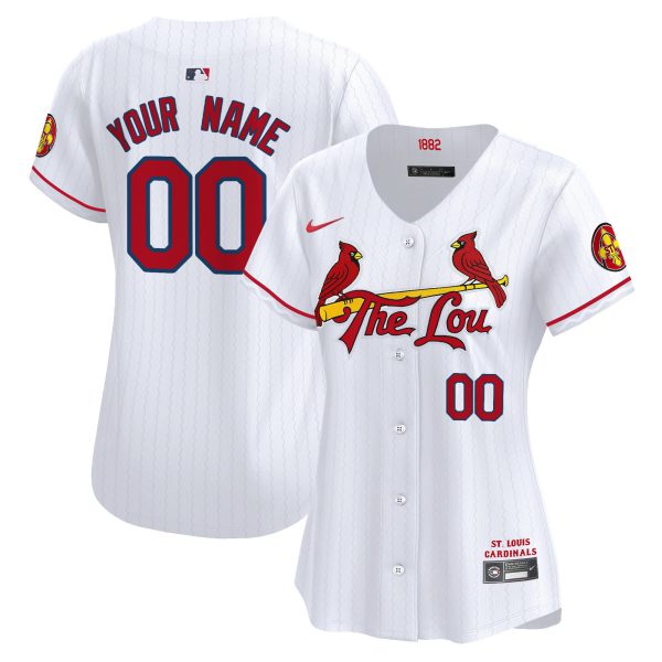 St. Louis Cardinals 2024 City Connect Vapor Premier Limited Custom Jersey - All Stitched - Image 9