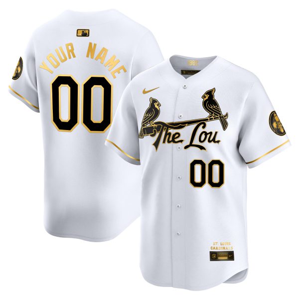 St. Louis Cardinals 2024 City Connect Vapor Premier Limited Custom Jersey - All Stitched
