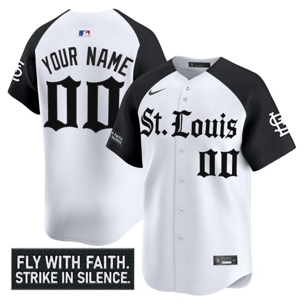 St. Louis Cardinals 'Gothic Legacy Edition' Vapor Premier Limited Custom Jersey - All Stitched - Image 3