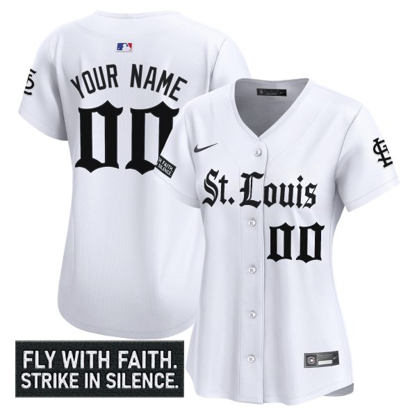St. Louis Cardinals 'Gothic Legacy Edition' Vapor Premier Limited Custom Jersey - All Stitched - Image 5
