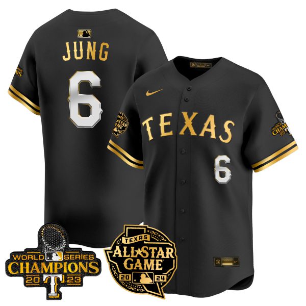 Men's Texas Rangers 2024 All Star Game Patch Vapor Premier Limited Jersey - All Stitched - Image 14