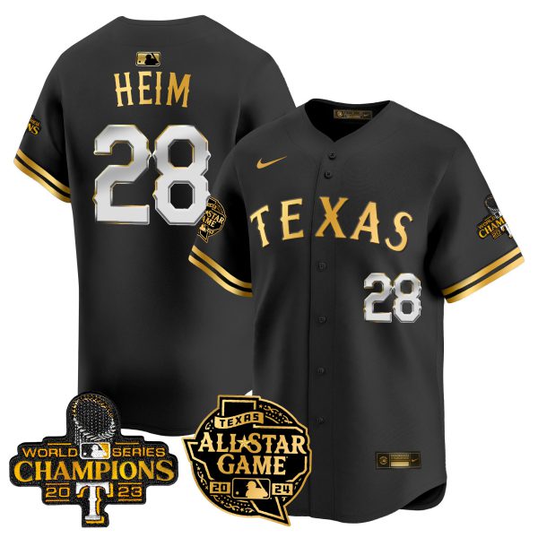 Men's Texas Rangers 2024 All Star Game Patch Vapor Premier Limited Jersey - All Stitched - Image 16