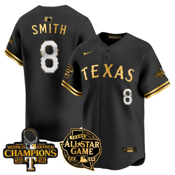 Men's Texas Rangers 2024 All Star Game Patch Vapor Premier Limited Jersey - All Stitched - Image 17