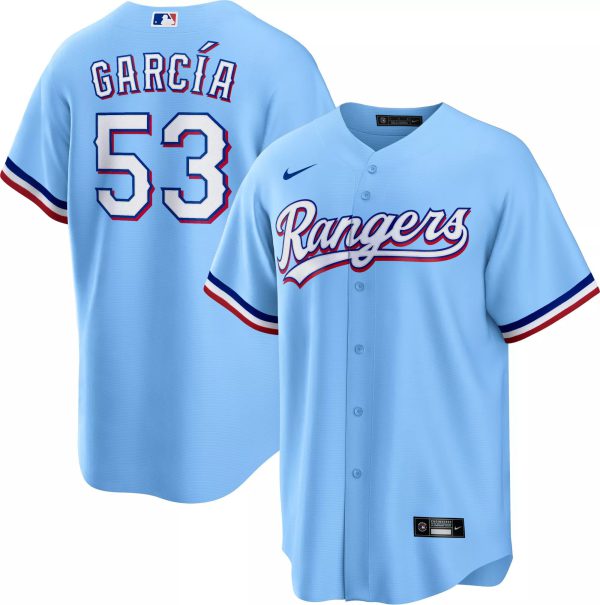 Adolis García Texas Rangers Cool Base Jersey - All Stitched - Image 2