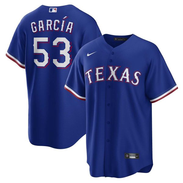 Adolis García Texas Rangers Cool Base Jersey - All Stitched - Image 3