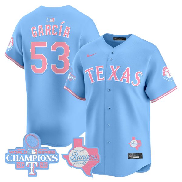 Unisex Texas Rangers Bubblegum Pink Vapor Premier Limited Jersey - All Stitched - Image 13