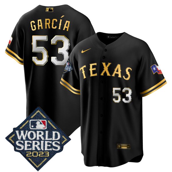 Men's Texas Rangers 2023 World Series Cool Base Jersey - All Stitched - Image 5