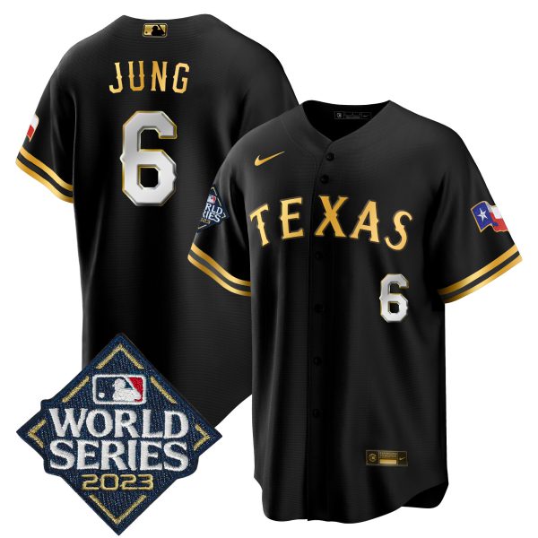 Men's Texas Rangers 2023 World Series Cool Base Jersey - All Stitched - Image 6