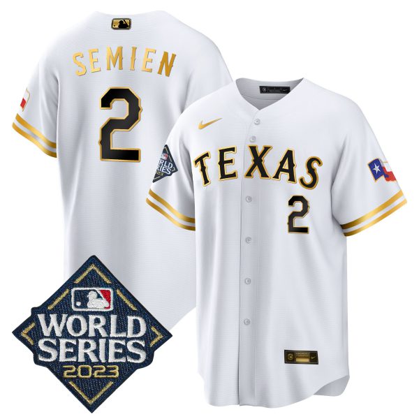 Men's Texas Rangers 2023 World Series Cool Base Jersey - All Stitched - Image 12