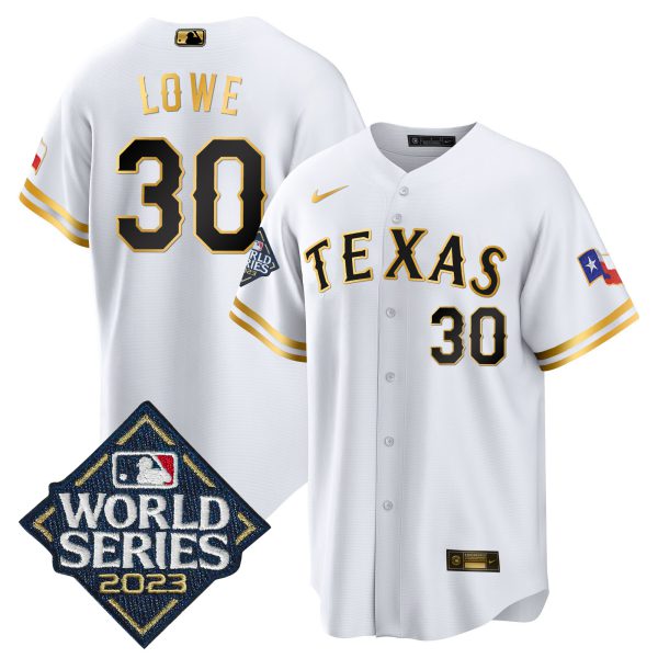Men's Texas Rangers 2023 World Series Cool Base Jersey - All Stitched - Image 14