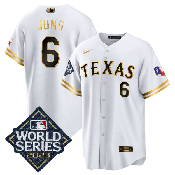 Men's Texas Rangers 2023 World Series Cool Base Jersey - All Stitched - Image 16