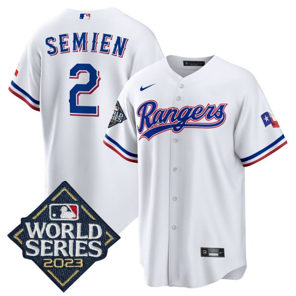 Men's Texas Rangers 2023 World Series Cool Base Jersey - All Stitched - Image 22