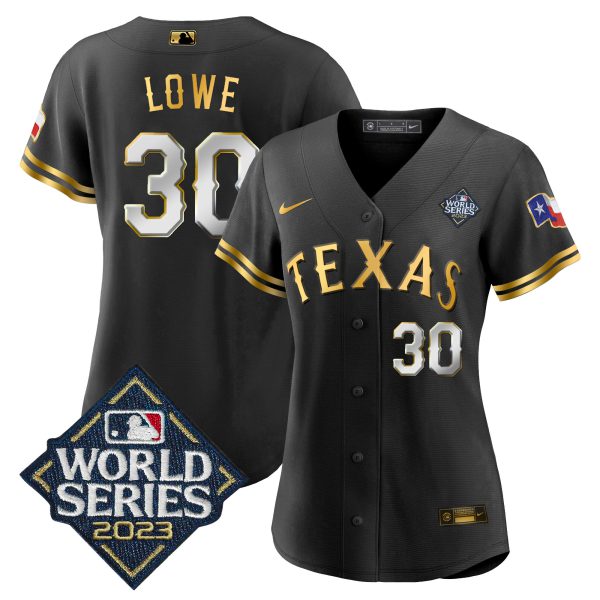 Women's Texas Rangers 2023 World Series Baseball Jersey V2 - All Stitched - Image 4