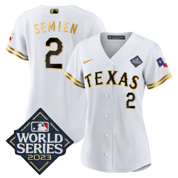 Women's Texas Rangers 2023 World Series Baseball Jersey V2 - All Stitched - Image 11