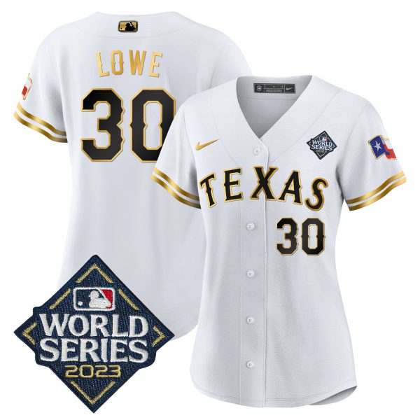 Women's Texas Rangers 2023 World Series Baseball Jersey V2 - All Stitched - Image 13