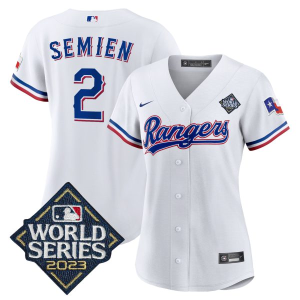 Women's Texas Rangers 2023 World Series Baseball Jersey V2 - All Stitched - Image 20