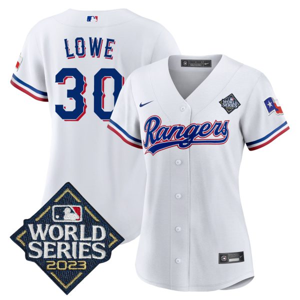 Women's Texas Rangers 2023 World Series Baseball Jersey V2 - All Stitched - Image 22