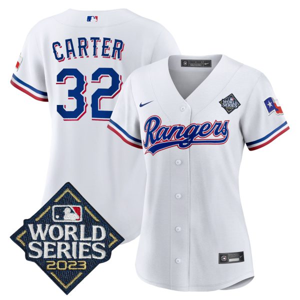 Women's Texas Rangers 2023 World Series Baseball Jersey V2 - All Stitched - Image 25