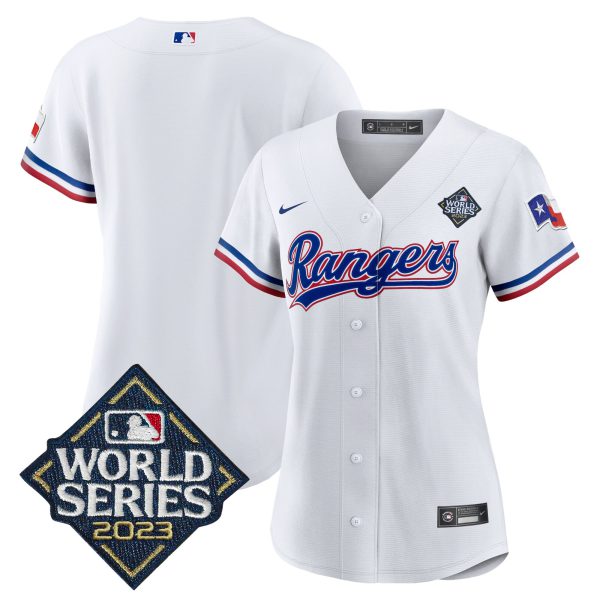 Women's Texas Rangers 2023 World Series Baseball Jersey V2 - All Stitched - Image 27