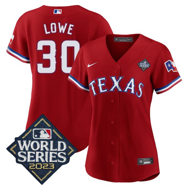 Women's Texas Rangers 2023 World Series Baseball Jersey V2 - All Stitched - Image 31