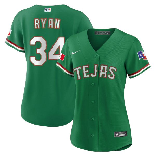 Women's Texas Rangers Mexican Jersey - All Stitched - Image 20
