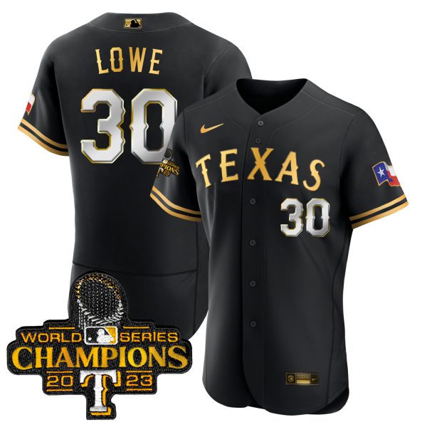 Men's Texas Rangers 2023 World Series Champions Flex Base Jersey - All Stitched - Image 3