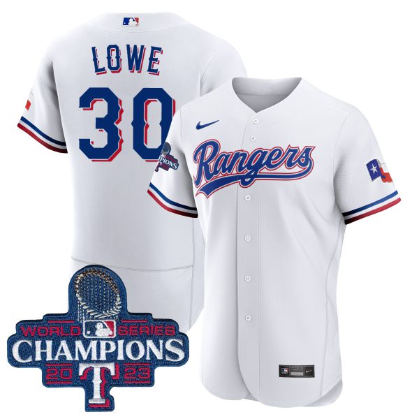 Men's Texas Rangers 2023 World Series Champions Flex Base Jersey - All Stitched - Image 21