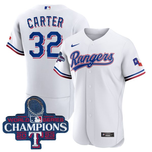 Men's Texas Rangers 2023 World Series Champions Flex Base Jersey - All Stitched - Image 24