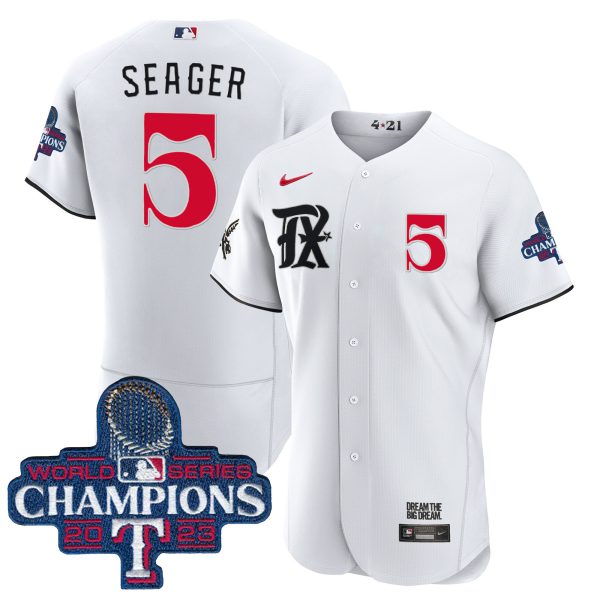 Men's Texas Rangers 2023 World Series Champions City Connect Flex Base Jersey - All Stitched - Image 10