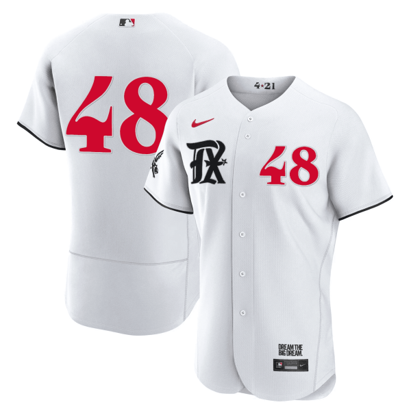 Men's Texas Rangers 2023 City Connect Collection Jersey - All Stitched - Image 15