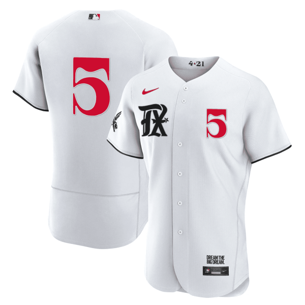 Men's Texas Rangers 2023 City Connect Collection Jersey - All Stitched - Image 16