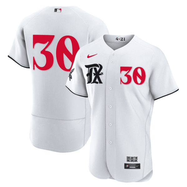 Men's Texas Rangers 2023 City Connect Collection Jersey - All Stitched - Image 19