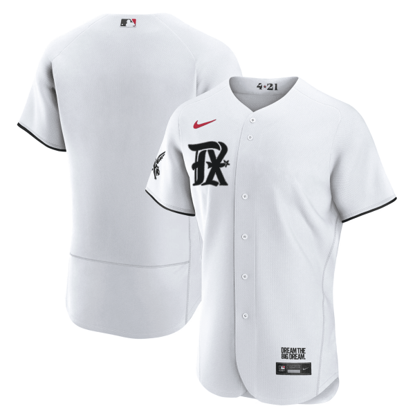 Men's Texas Rangers 2023 City Connect Collection Jersey - All Stitched - Image 21