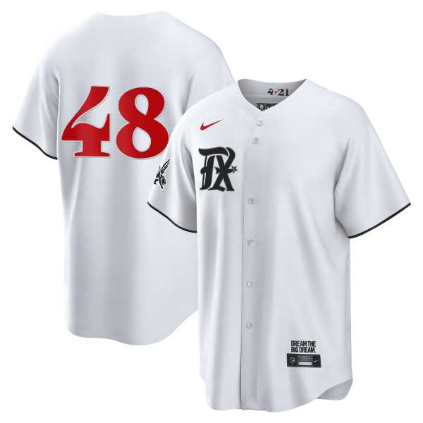 Men's Texas Rangers 2023 City Connect Collection Jersey - All Stitched - Image 22