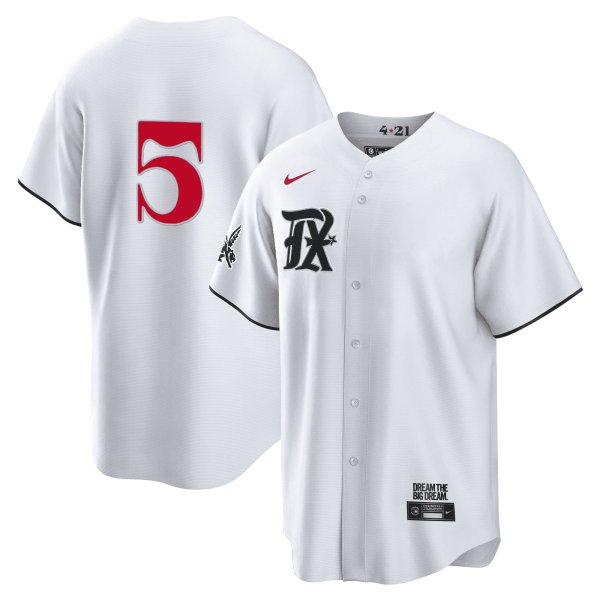 Men's Texas Rangers 2023 City Connect Collection Jersey - All Stitched - Image 23
