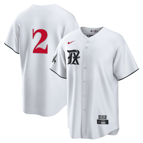 Men's Texas Rangers 2023 City Connect Collection Jersey - All Stitched - Image 24