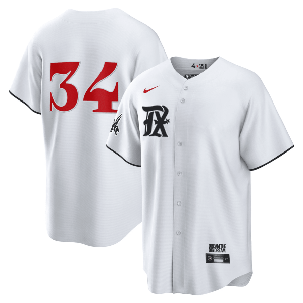 Men's Texas Rangers 2023 City Connect Collection Jersey - All Stitched - Image 25